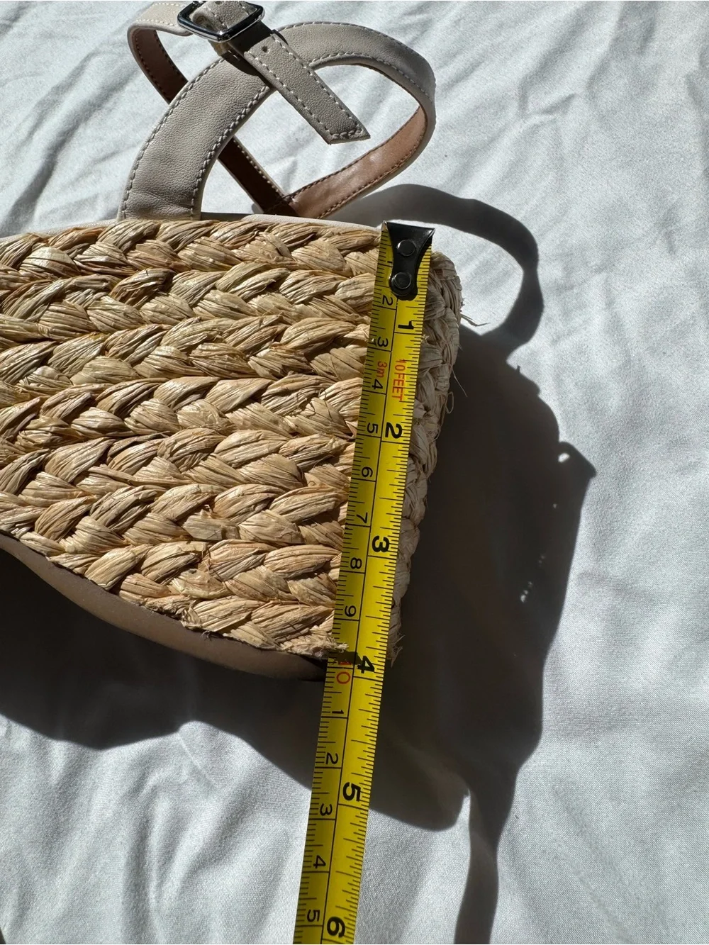 Universal thread Wedge Espadrille Sandals - Cream Women’s Summer Shoes 7.5